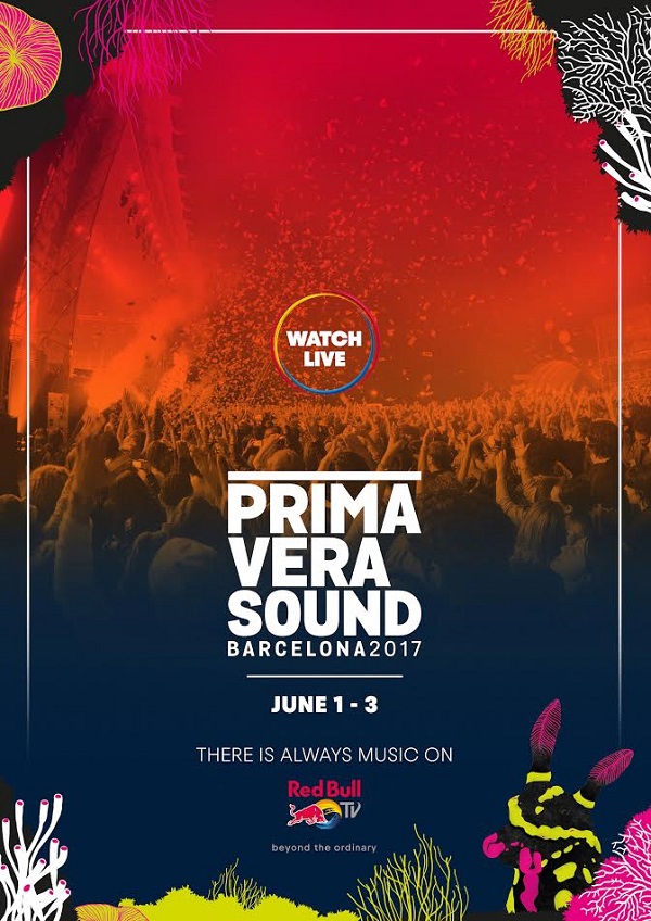 Cartel Primavera Sound Red Bull TV